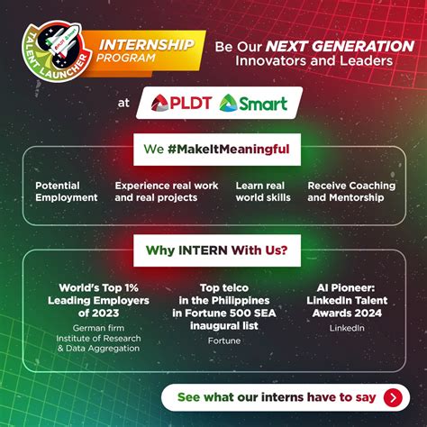 PLDT Graduate Programs & Internships .